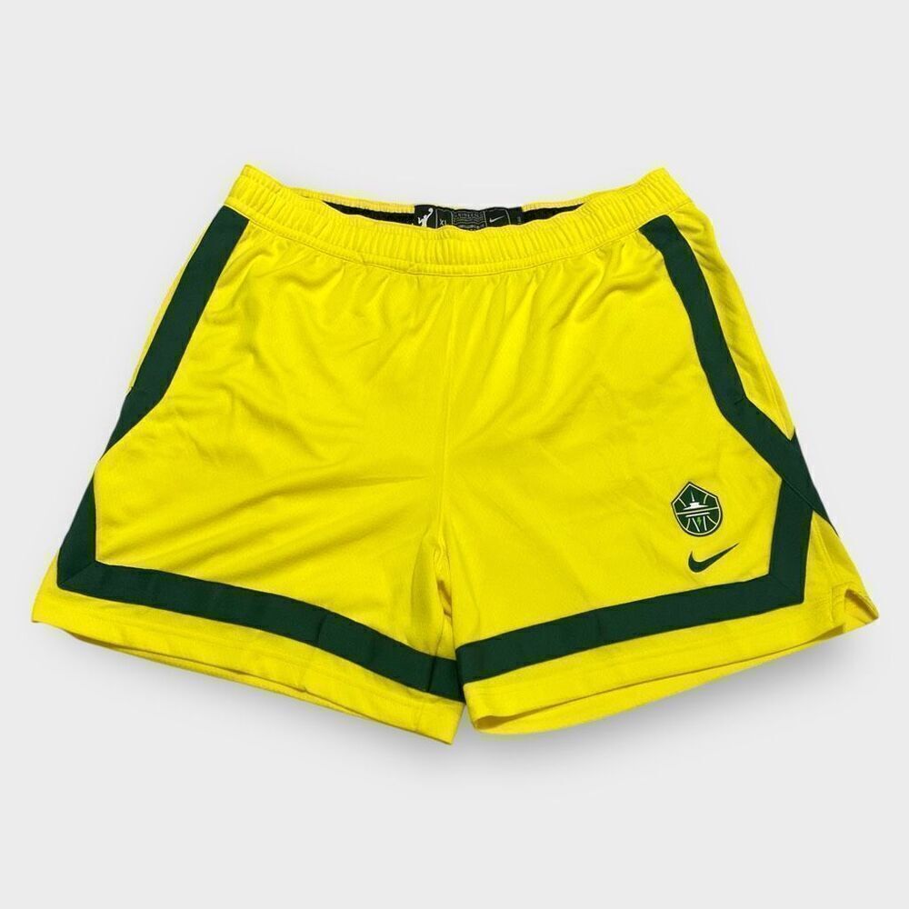 Nike WNBA Seattle Storm Team Issued Basketball Shorts Womens size X-Large Tall
